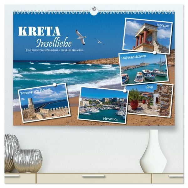 Produktbild: Kreta - Inselliebe (hochwertiger Premium Wandkalender 2026 DIN A2 quer), Kunstdruck in Hochglanz