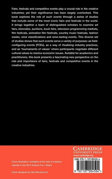 Produktbild: Negotiating Values in the Creative Industries