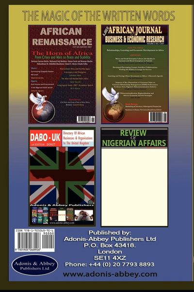 Produktbild: African Performance Review, Vol 1 No 1 2007