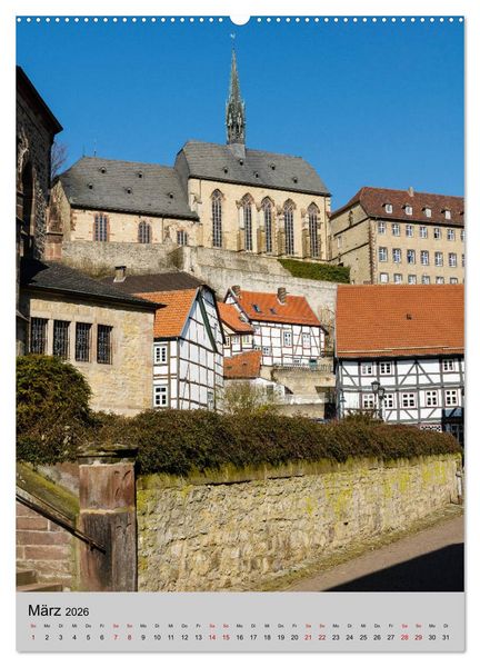 Produktbild: Warburg - Ansichten einer Stadt (Wandkalender 2026 DIN A2 hoch), CALVENDO Monatskalender