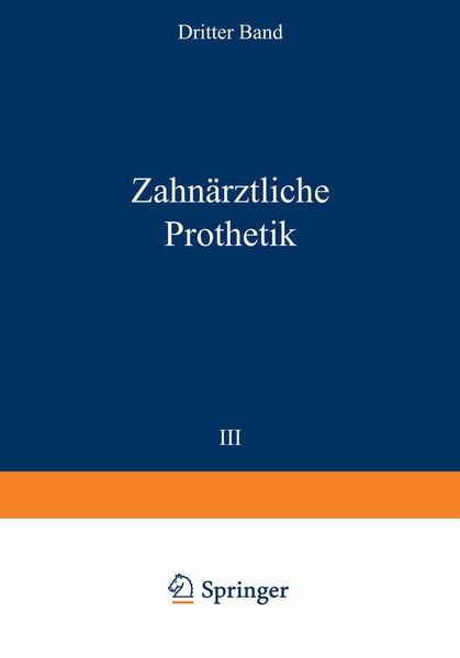 Produktbild: Zahn&auml;rztliche Prothetik