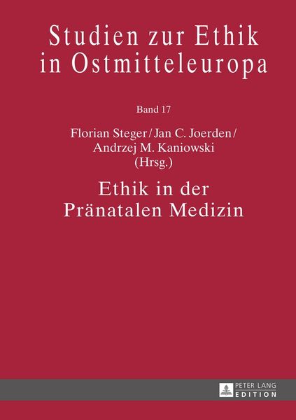 Produktbild: Ethik in der Pr&auml;natalen Medizin