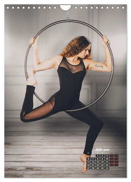 Produktbild: Aerial Hoop Magic (Wandkalender 2026 DIN A4 hoch), CALVENDO Monatskalender