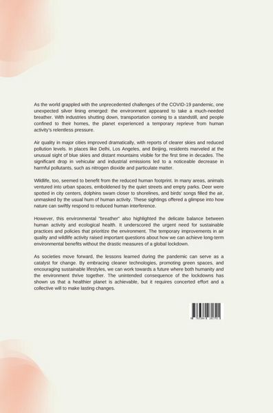Produktbild: Exploring the Environmental Upsides of COVID-19 Lockdowns