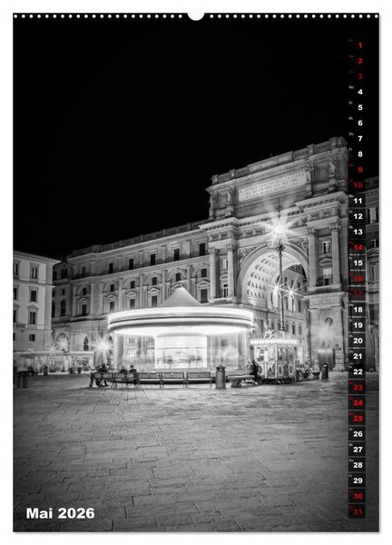 Produktbild: FLORENZ SCHWARZWEI&szlig; (Wandkalender 2026 DIN A2 hoch), CALVENDO Monatskalender