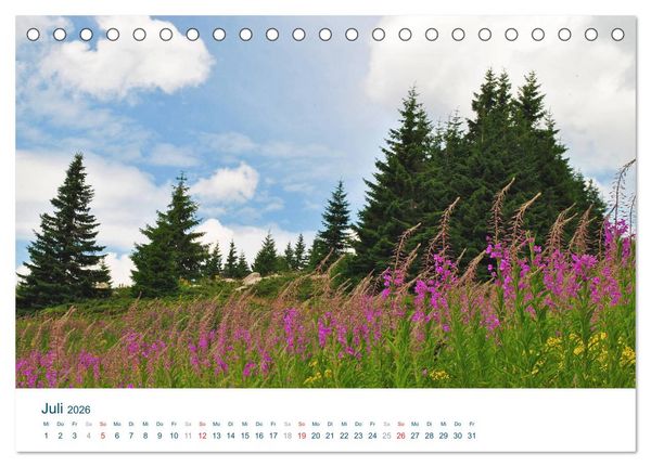 Produktbild: Quer durch Serbien (Tischkalender 2026 DIN A5 quer), CALVENDO Monatskalender