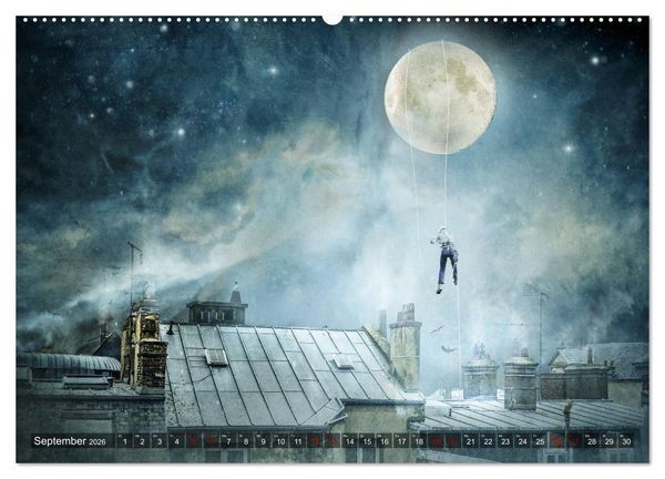 Produktbild: Willkommen im Reich der Fantasie (Wandkalender 2026 DIN A2 quer), CALVENDO Monatskalender