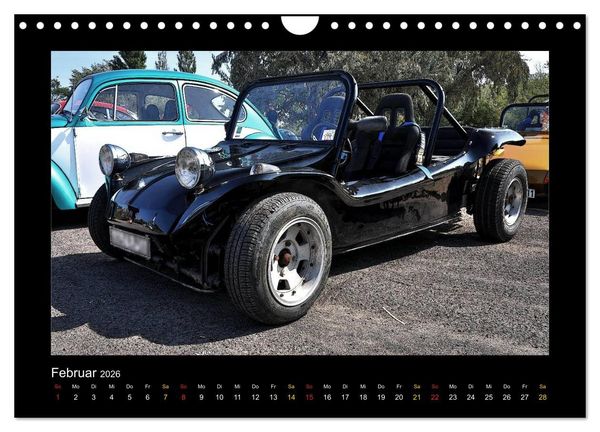 Produktbild: Buggys - die Kultautos der 80er (Wandkalender 2026 DIN A4 quer), CALVENDO Monatskalender
