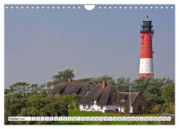Produktbild: Die Nordsee zwischen Stade und Pellworm (Wandkalender 2026 DIN A4 quer), CALVENDO Monatskalender