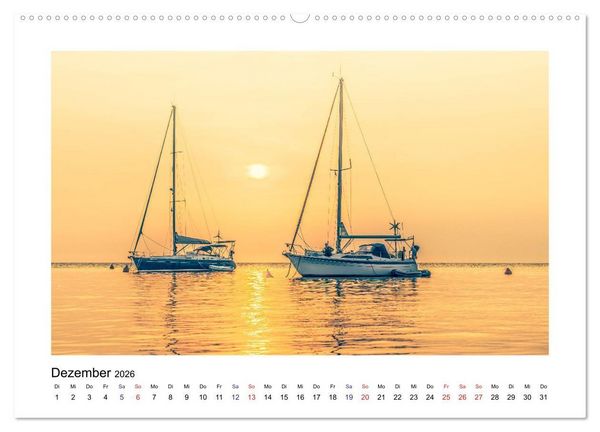 Produktbild: Istrien - Piran &bull; Novigrad &bull; Rovinj &bull; Pula (Wandkalender 2026 DIN A2 quer), CALVENDO Monatskalender