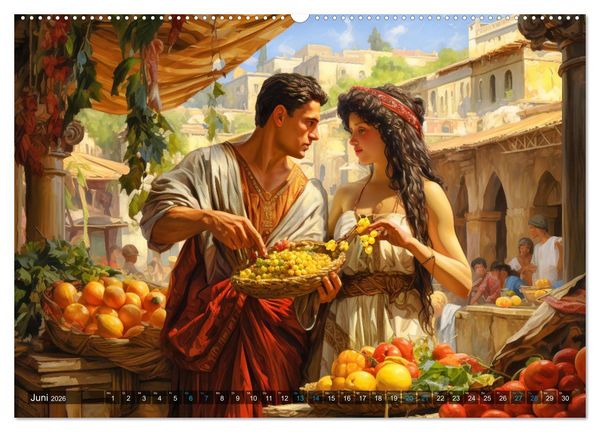 Produktbild: R&ouml;misches Leben - Antikes Stadtleben im R&ouml;mischen Imperium (Wandkalender 2026 DIN A2 quer), CALVENDO Monatskalender