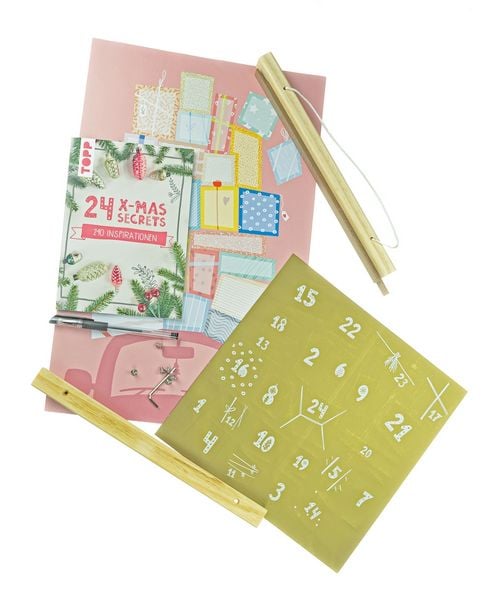 Produktbild: 24 X-MAS SECRETS - Rubbel-Adventskalender - Geschenke-Express