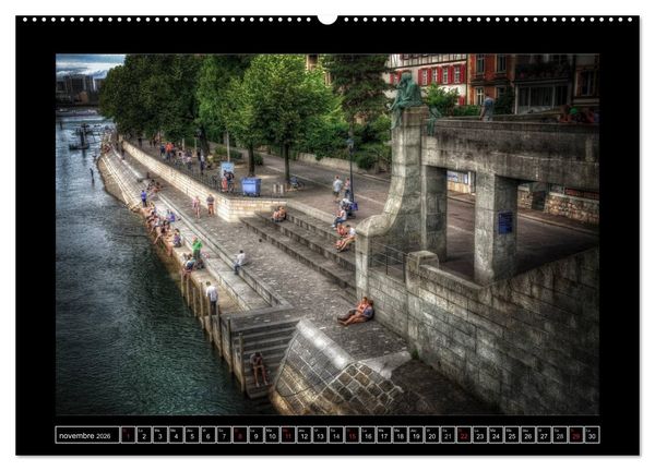 Produktbild: Paysages suisses (Calendrier mural 2026 DIN A2 vertical) calendrier de bureau