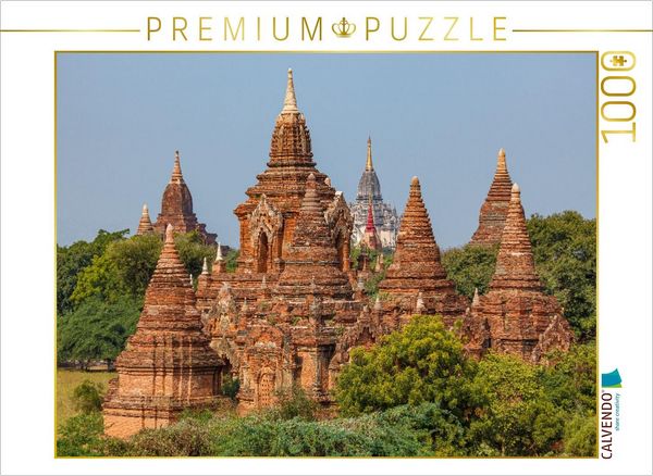 Produktbild: CALVENDO Puzzle Die Pagoden und Stupas | 1000 Teile Lege-Gr&ouml;&szlig;e 64x48cm Foto-Puzzle f&uuml;r gl&uuml;ckliche Stunden