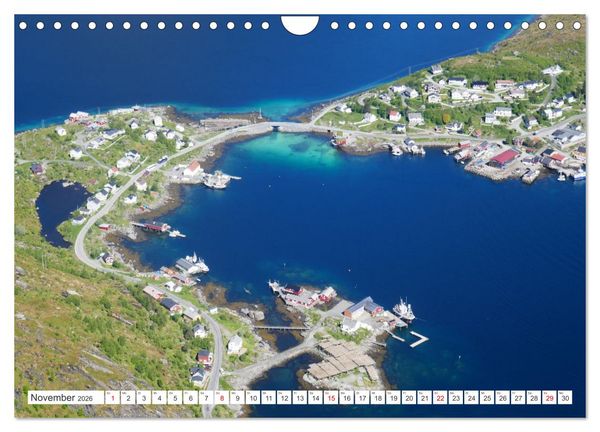 Produktbild: Norwegen - Unterwegs auf den Lofoten (Wandkalender 2026 DIN A4 quer), CALVENDO Monatskalender