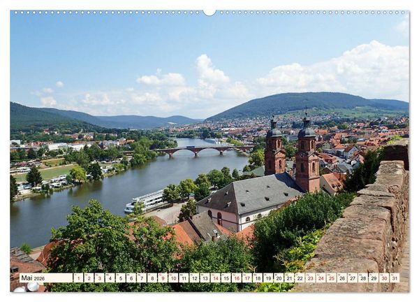 Produktbild: Liebenswertes Miltenberg am Main (hochwertiger Premium Wandkalender 2026 DIN A2 quer), Kunstdruck in Hochglanz