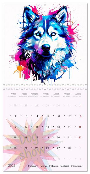 Produktbild: Dog show (Wall Calendar 2026 12 &times; 12 Inch) CALVENDO 12 Month Wall Calendar