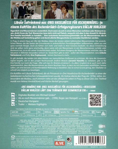 Produktbild: Wie soll man Dr. Mr&aacute;cek ertr&auml;nken? oder Das Ende der Wasserm&auml;nner in B&ouml;hmen (DEFA Filmjuwelen)