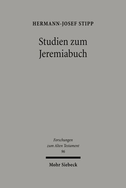Produktbild: Studien zum Jeremiabuch
