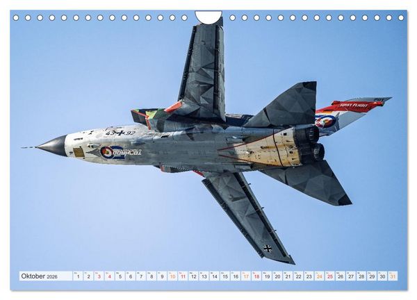 Produktbild: Panavia Tornado - The Multirole Fighter (Wandkalender 2026 DIN A4 quer), CALVENDO Monatskalender