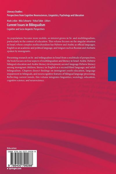 Produktbild: Current Issues in Bilingualism