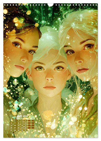 Produktbild: Worlds Unwritten (Wandkalender 2026 DIN A3 hoch), CALVENDO Monatskalender