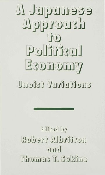 Produktbild: A Japanese Approach to Political Economy
