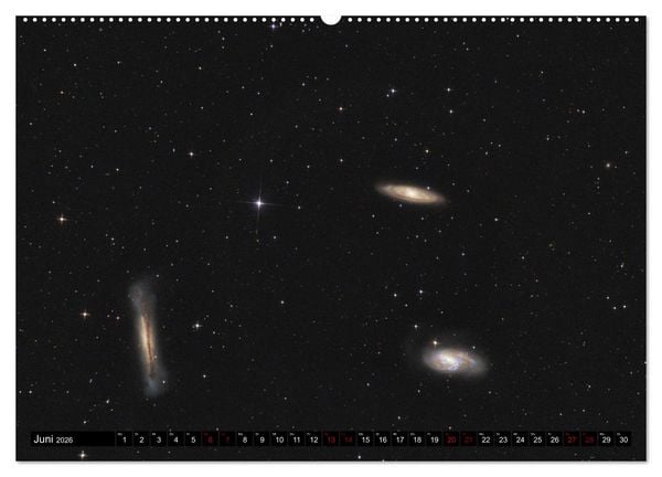 Produktbild: Ein Streifzug durch das Universum (Wandkalender 2026 DIN A2 quer), CALVENDO Monatskalender