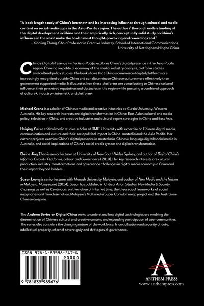 Produktbild: China's Digital Presence in the Asia-Pacific