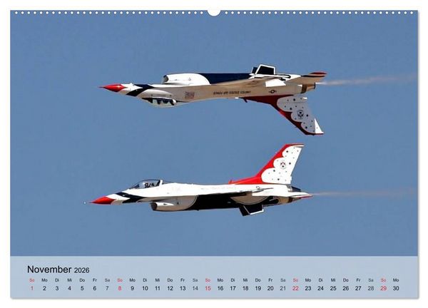 Produktbild: Flugschau in Reno (hochwertiger Premium Wandkalender 2026 DIN A2 quer), Kunstdruck in Hochglanz