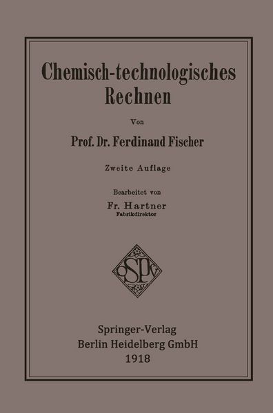Produktbild: Chemisch-technologisches Rechnen
