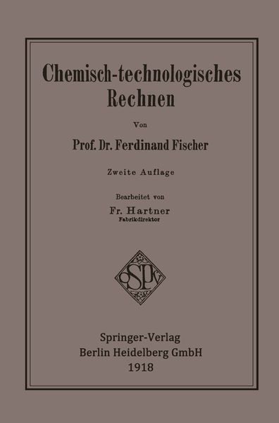 Produktbild: Chemisch-technologisches Rechnen