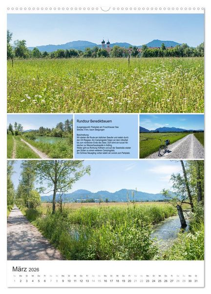 Produktbild: Radlgl&uuml;ck mit Alpenblick 2026 (hochwertiger Premium Wandkalender 2026 DIN A2 hoch), Kunstdruck in Hochglanz