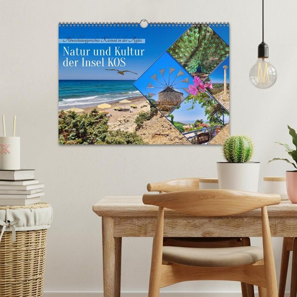Produktbild: Natur und Kultur der Insel Kos (Wandkalender 2026 DIN A3 quer), CALVENDO Monatskalender