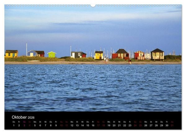 Produktbild: Segelsommer - D&auml;nische S&uuml;dsee (Wandkalender 2026 DIN A2 quer), CALVENDO Monatskalender