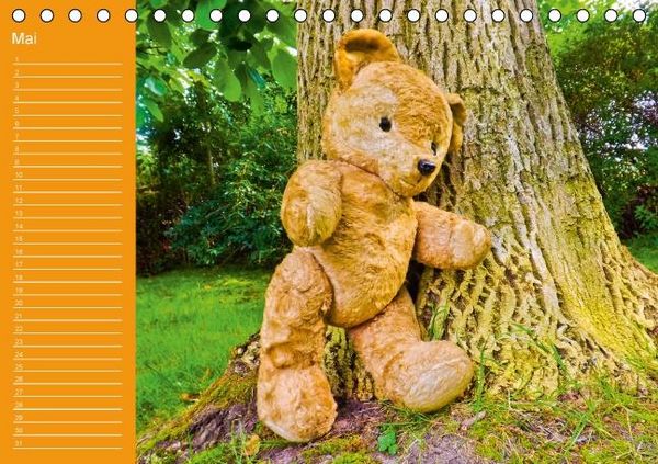 Produktbild: Einfach zum Knuddeln / Geburtstagskalender (Tischkalender immerw&auml;hrend DIN A5 quer)