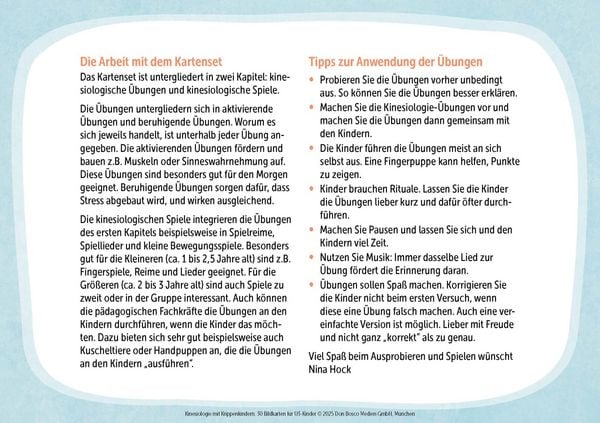 Produktbild: Kinesiologie mit Krippenkindern