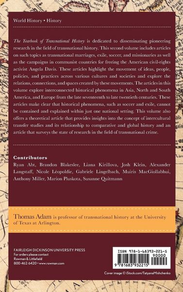 Produktbild: Yearbook of Transnational History