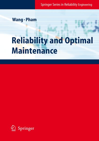 Produktbild: Reliability and Optimal Maintenance