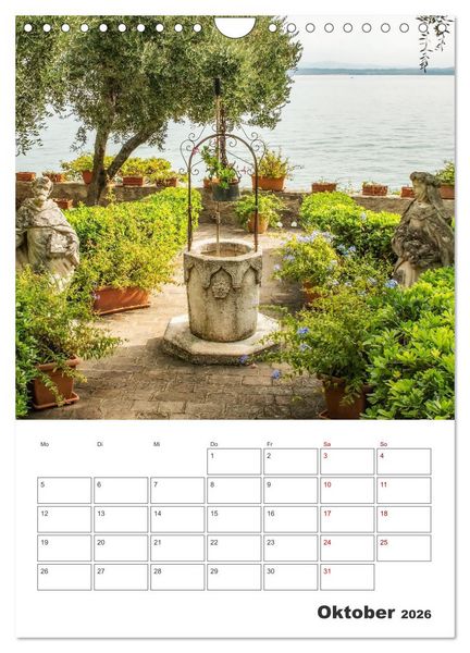 Produktbild: Sirmione - Reiseplaner (Wandkalender 2026 DIN A4 hoch), CALVENDO Monatskalender