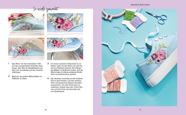 Produktbild: Sticken: Stich f&uuml;r Stich &ndash; Schick bestickt