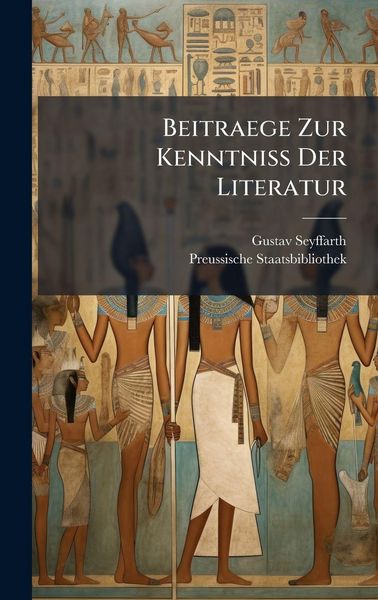 Produktbild: Beitraege Zur Kenntniss Der Literatur
