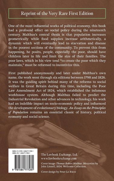Produktbild: An Essay on the Principle of Population [1798]