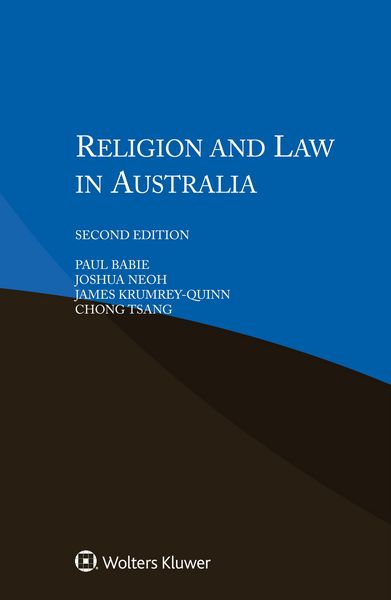 Produktbild: Religion and Law in Australia
