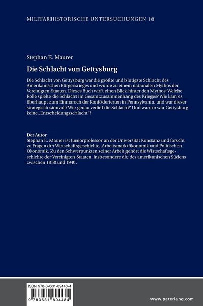 Produktbild: Die Schlacht von Gettysburg