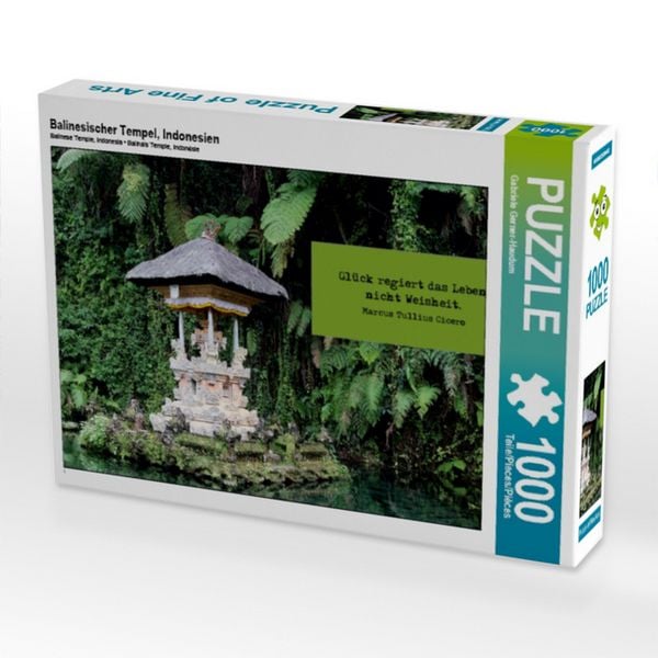 Produktbild: CALVENDO Puzzle Balinesischer Tempel, Indonesien | 1000 Teile Lege-Gr&ouml;&szlig;e 64 &times; 48 cm Foto-Puzzle f&uuml;r gl&uuml;ckliche Stunden