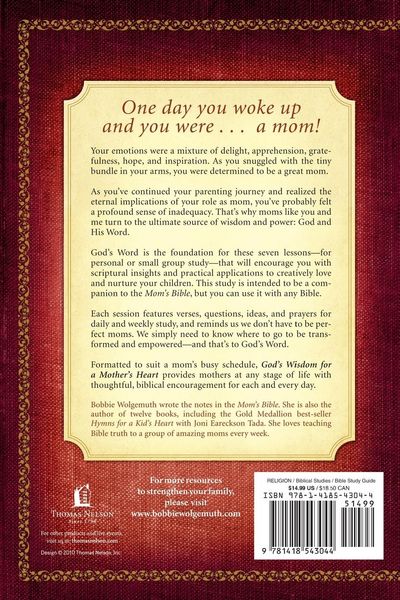 Produktbild: The God's Wisdom for a Mother's Heart
