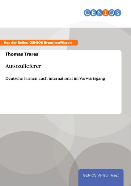 Produktbild: Autozulieferer