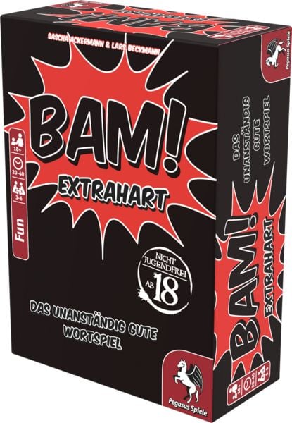 Produktbild: Pegasus - Bam! Extrahart, Kartenspiel