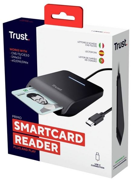 Produktbild: Trust Primo Smartcard-Leseger&auml;t